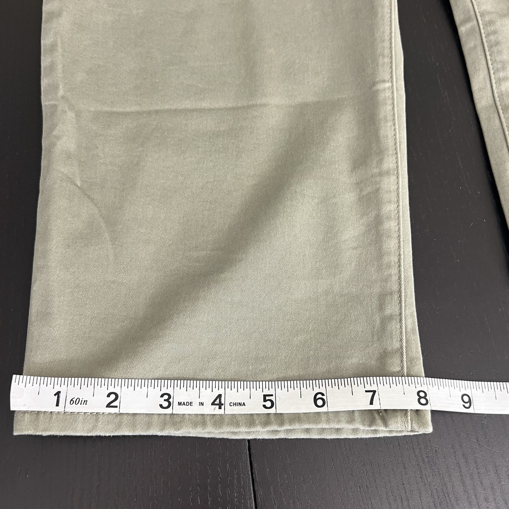 Chicos Girlfriend Slim Leg Capri Crop Pants Size 3 Perfect Stretch Green NEW - Picture 12 of 12